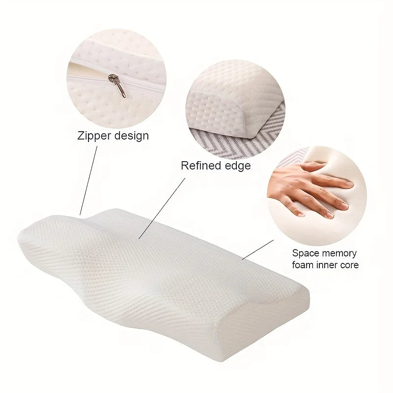 Memory Foam Bed Orthopedic Pillow for Neck Sleeping Orthopedic Pillow Pillow Latex Cervical Neck Pillow for Side Back