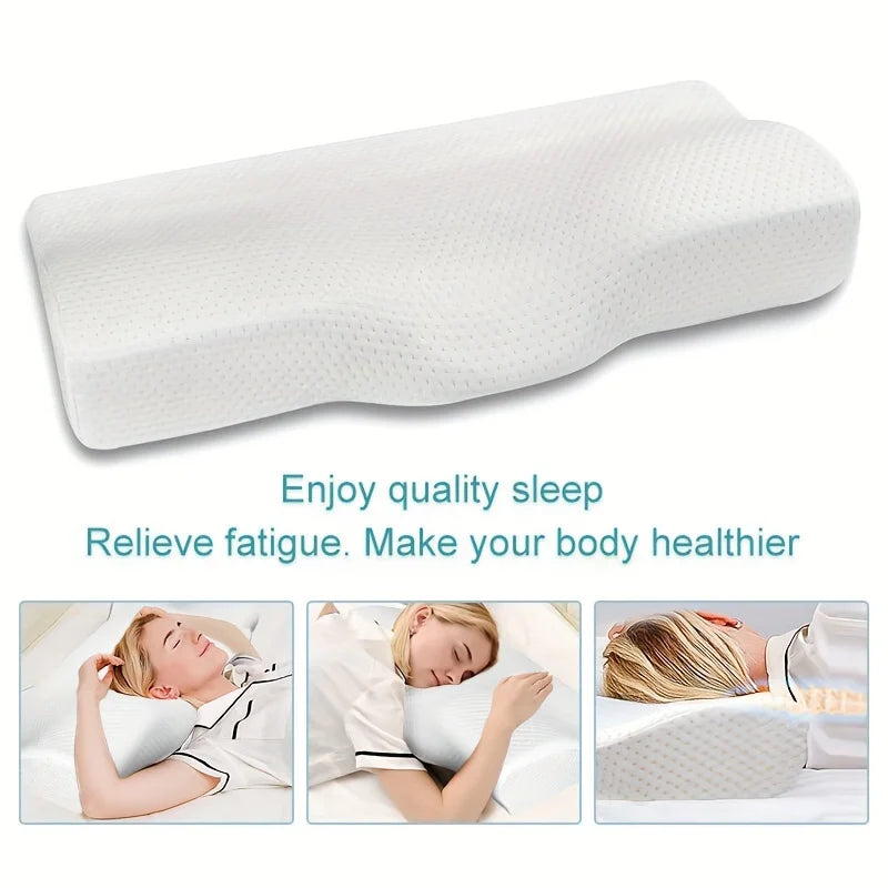 Memory Foam Bed Orthopedic Pillow for Neck Sleeping Orthopedic Pillow Pillow Latex Cervical Neck Pillow for Side Back