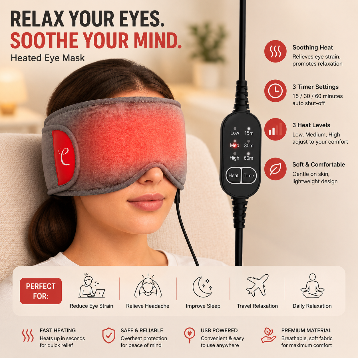 Heated Eye Mask